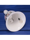 Винтажный колокольчик из костяного фарфора дизайна Hathaway Rose от Wedgwood