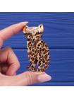 Качественная реплика всемирно известной броши Egyptian cat от Lea Stein ll