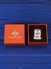 Коллекционный винтажный наперсток Autumn Gold от Classic Rose, Thimble Collectors Club