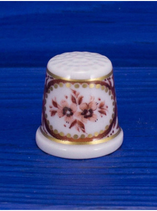 Коллекционный винтажный наперсток Autumn Gold от Classic Rose, Thimble Collectors Club