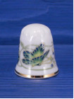Tozan наперсток TNouveau Butterfly винтажный, коллекционный, фарфоровый, Thimble Collectors Club
