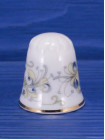Tozan наперсток TNouveau Butterfly винтажный, коллекционный, фарфоровый, Thimble Collectors Club