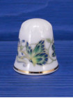 Tozan наперсток TNouveau Butterfly винтажный, коллекционный, фарфоровый, Thimble Collectors Club