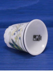 Tozan наперсток TNouveau Butterfly винтажный, коллекционный, фарфоровый, Thimble Collectors Club