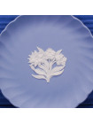 Коллекционное винтажное блюдце Wedgwood редкого дизайна с волнистыми краями