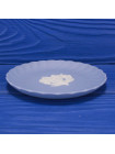 Коллекционное винтажное блюдце Wedgwood редкого дизайна с волнистыми краями