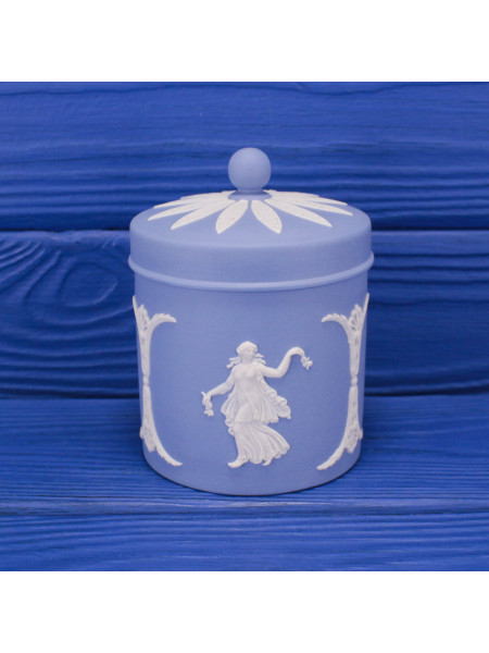 Коллекционный винтажный имбирный горшочек Wedgwood с крышкой 1972 года