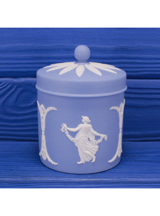 Коллекционный винтажный имбирный горшочек Wedgwood с крышкой 1972 года