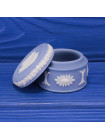 Коллекционная винтажная круглая шкатулка таблетница Wedgwood