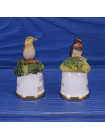 Пара наперстков Chiffchaff и Swallow с объемными фигурками птиц в оригинальной коробочке из коллекционной серии BIRDS of BRITAIN от Sutherland