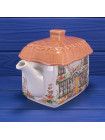 Редкий винтажный заварочный чайник Ye Olde Teapot Inn коллекционной серии English Cottages от Sadler