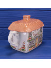 Редкий винтажный заварочный чайник Ye Olde Teapot Inn коллекционной серии English Cottages от Sadler