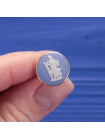 Винтажные серьги пусеты (гвоздики) редкого дизайна от Wedgwood