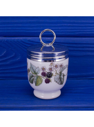 Royal Worcester кодлер дизайна Lavinia, английский коддлер на одно яйцо, винтажный (Ободок из хромированной стали)