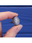 Редкое винтажное серебряное кольцо от Wedgwood голубой Jasper