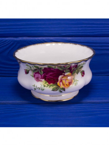 Royal Albert сахарница, орешница, чаша Old Country Roses, винтажный, фарфоровый