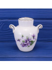Миниатюрная ваза в античном стиле с фиалками редкого дизайна Wild Violets от Aynsley