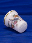 Wedgwood наперсток дизайна Kutani Crane, винтажный, коллекционный в оригинальной коробке