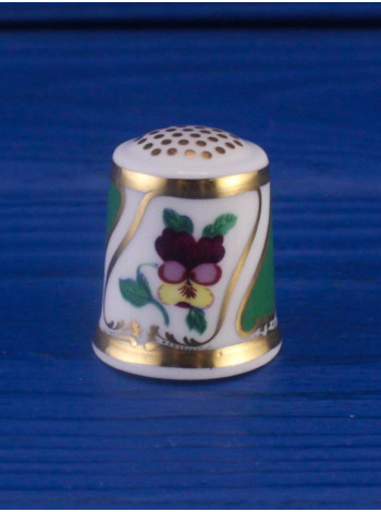 Редкий винтажный наперсток The Moses Webster (дизайн 1825 года) из коллекционной серии The Historical Thimble Collection от Royal Crown Derby