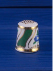Редкий винтажный наперсток The Moses Webster (дизайн 1825 года) из коллекционной серии The Historical Thimble Collection от Royal Crown Derby