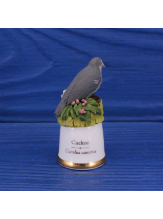 Sutherland наперсток Cuckoo, кукушка, серии Birds of Britain, винтажный, коллекционный