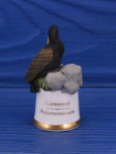 Sutherland наперсток Cormorant, баклан, серии Birds of Britain, винтажный, коллекционный