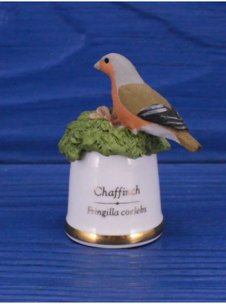 Sutherland наперсток Chaffinch, зяблик, серии Birds of Britain, винтажный, коллекционный