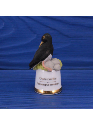 Sutherland наперсток Oystercatcher, сорока, серии Birds of Britain, винтажный, коллекционный