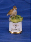 Sutherland наперсток Skylark, жаворонок, серии Birds of Britain, винтажный, коллекционный
