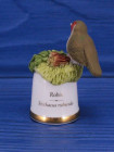 Sutherland наперсток Robin, зарянка, серии Birds of Britain, винтажный, коллекционный