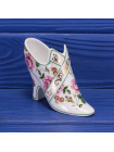 Princess Royale туфелька Embroidered Shoe, миниатюрная, винтажная, коллекционная, декоративная