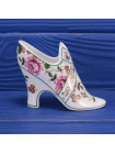 Princess Royale туфелька Embroidered Shoe, миниатюрная, винтажная, коллекционная, декоративная
