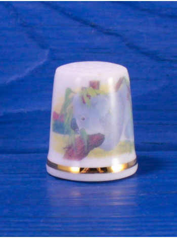 Westminster наперсток Koalas, винтажный, коллекционный, Thimble Collectors Club
