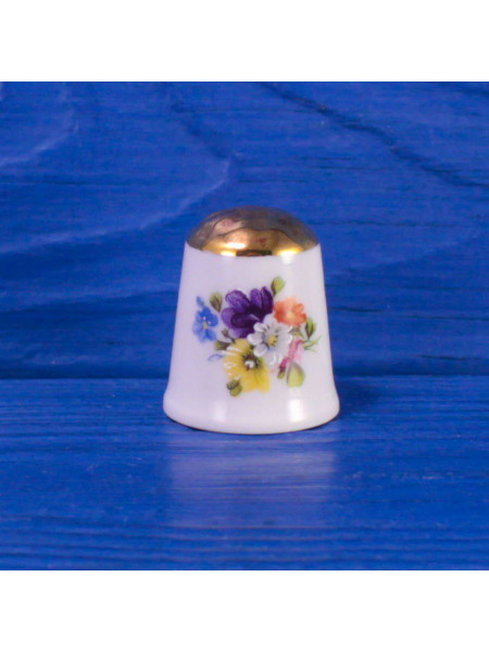 Kronach Porzellan наперсток Diamond Jubilee, винтажный, коллекционный, Thimble Collectors Club