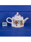Цветочный миниатюрный чайник из коллекционной серии Miniature Teapot Collection от Porcelain Art