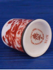 Royal Crown Derby наперсток Red Aves, винтажный, коллекционный, фарфоровый, Thimble Collectors Club, в оригинальной коробочке