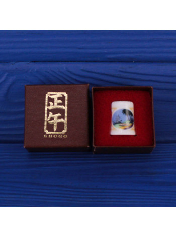 Shogo наперсток Clipper Ship, Thimble Collectors Club, винтажный, коллекционный, Япония, 1990-й год