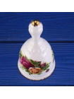 Коллекционный винтажный колокольчик Table Bell дизайна Old Country Roses от Royal Albert