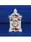 Редкие винтажные каминные часы дизайна Old Country Roses от Royal Albert