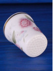 Minton наперсток Spring Bouquet, винтажный, коллекционный, фарфоровый, Thimble Collectors Club