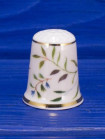 Винтажный коллекционный наперсток из английского костяного фарфора от The Britannia Collection