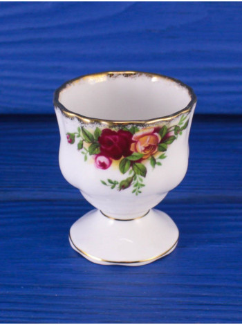 Royal Albert рюмка для яйца Old Country Roses, винтажная, фарфоровая