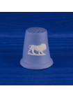 Редкий коллекционный наперсток Лев (Leo) серии Знаки Зодиака от Wedgwood