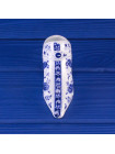 Princess Royale туфелька Delft Blue and White Pattern, миниатюрная, винтажная, коллекционная, декоративная