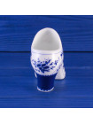 Princess Royale туфелька Delft Blue and White Pattern, миниатюрная, винтажная, коллекционная, декоративная