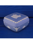 Редкая коллекционная винтажная шкатулка квадратной формы от Wedgwood