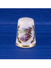 Royal Worcester наперсток Christmas 1983, коллекционный, винтажный, фарфоровый