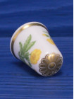 Spode наперсток The Flower of the Year Buttercup, винтажный, коллекционный, Thimble Collectors Club