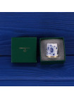 Коллекционный винтажный наперсток Blue Chrysanthemum, изготовленный Longton Hall в оригинальной коробочке