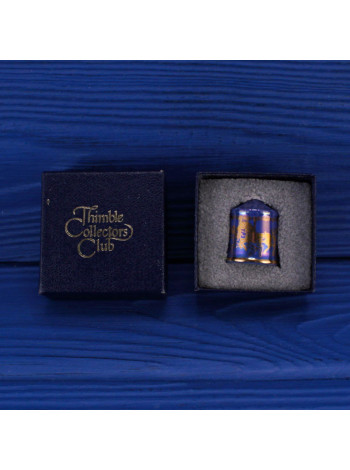 Bow наперсток The Carousel, винтажный, коллекционный, Thimble Collectors Club